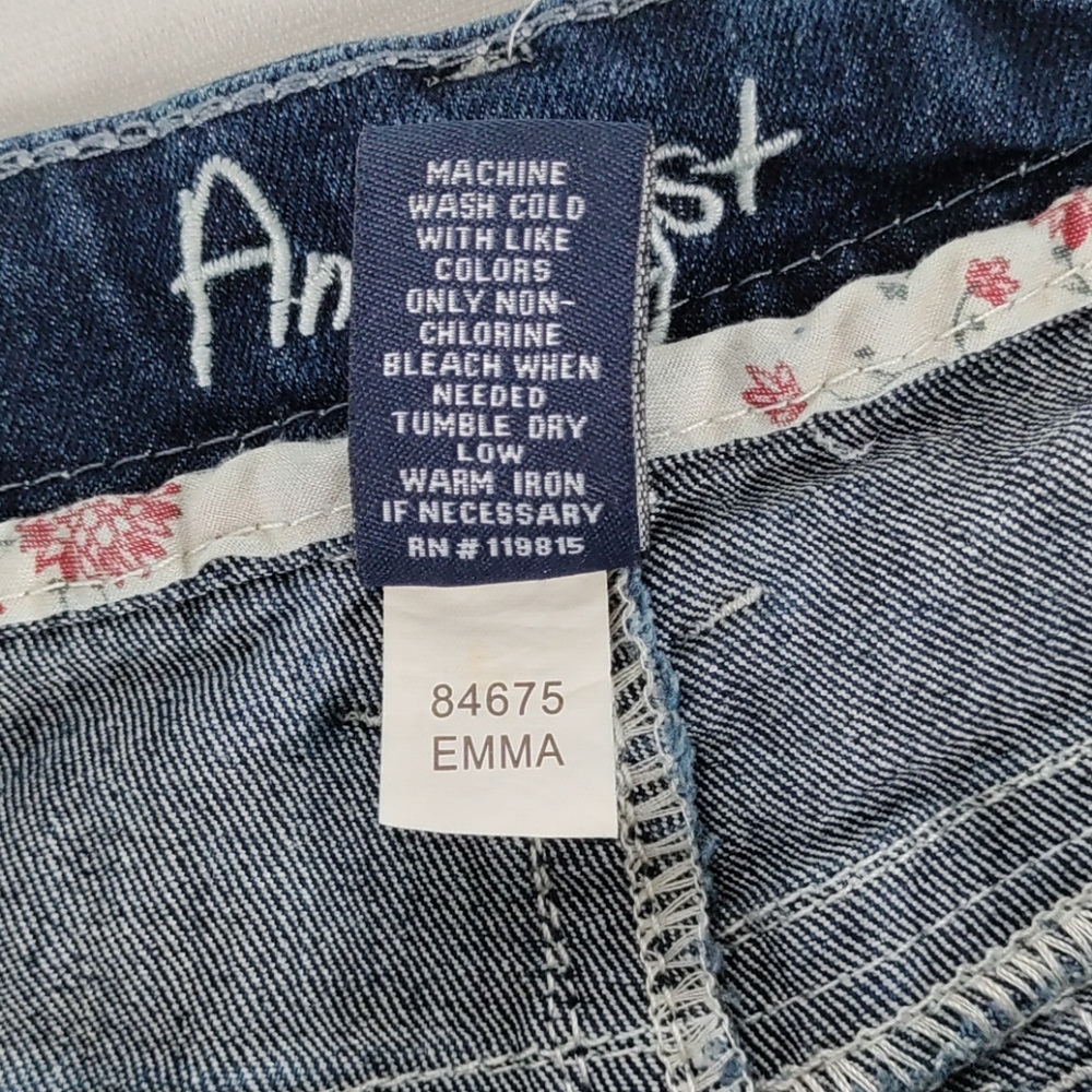 Amethyst Jeans Dark Blue Denim Jean Shorts - Picture 11 of 11